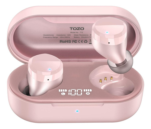 Tozo T12 Auriculares Inalámbricos Auriculares Bluetooth Cali
