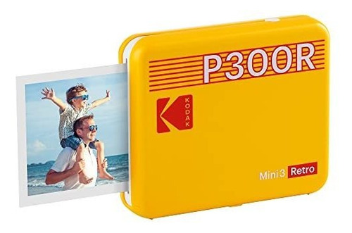 Impresora Kodak Mini 3 Retro Amarillo
