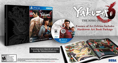 Yakuza 6 The Song Of Life Essence Of Art Edition Facturamos
