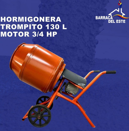 Hormigonera Trompito Ansa 130 L 3/4 Hp