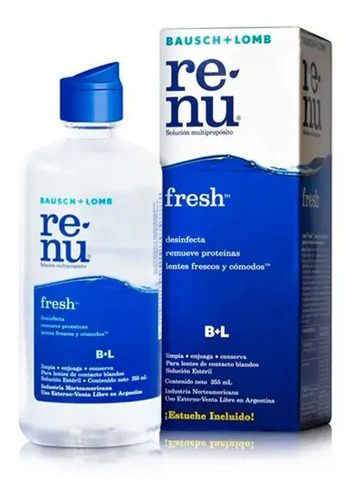 Solución Multipropósito X355ml Fresh Renu