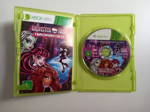 Jogo Monster High O Novo Fantasma Na Escola Xbox 360 Usado - Meu Game  Favorito