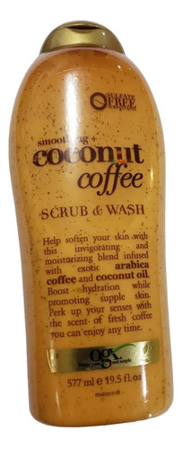 Exfoliante Corporal Coconut Coffee 577ml. Scrub & Wash Orgán