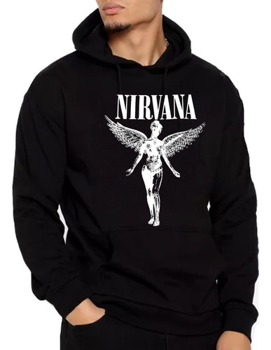 Sudadera Nirvana In Utero Rock Alternativo Grounge Retro 