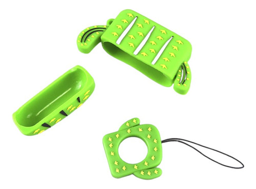 Funda Animada De Silicona Para Auriculares - Cactus