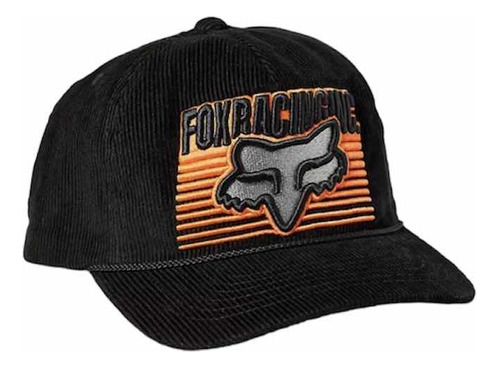 Gorra Snapback Fox Racing Carv Black