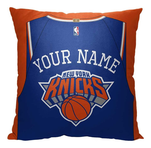 Almohada Personalizada De Nba, 18  X 18 , New York Knic...