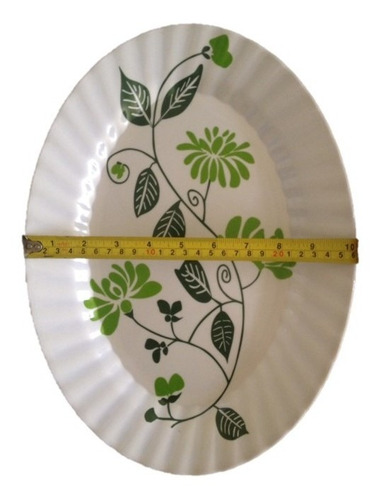 Imagen 2 de 3 de Plato O Bandeja De Melamine Restaurante Cocina Casa(docena)