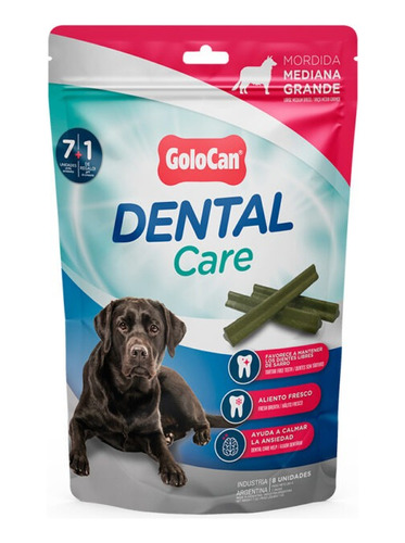 Pack Golocan Dental Care Raza Mediana/grande 6 Unidadesx200g