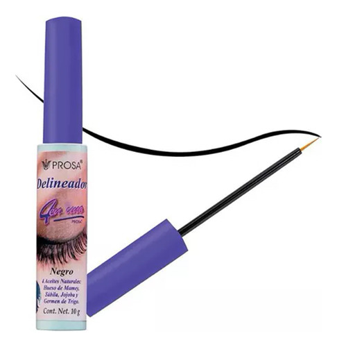 Delineador Clasico 4 Aceites Naturales Prosa 4 En Uno 1pz