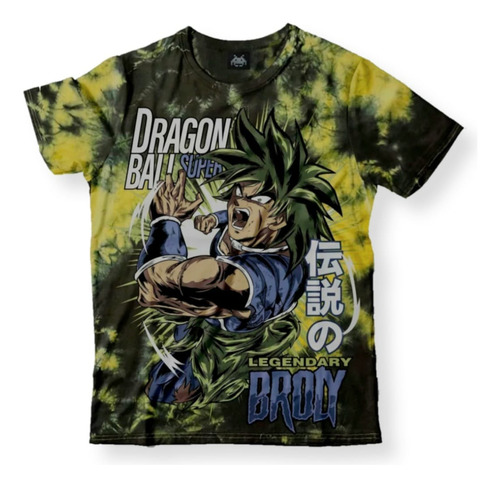 Remera Dragon Ball Super Broly Pelicula Excelente 