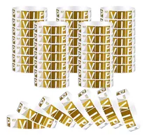 Comprar 600piezas Pulseras De Papel Vip Identificación Para Eventos