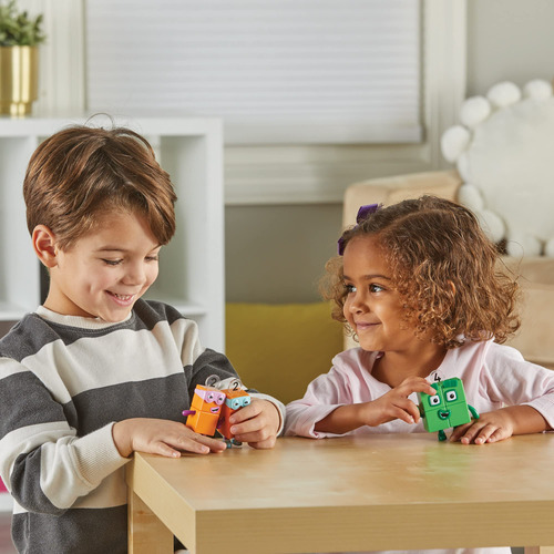 Conjunto De Bonecos De Ação Hand2mind Numberblock Four W/ Te
