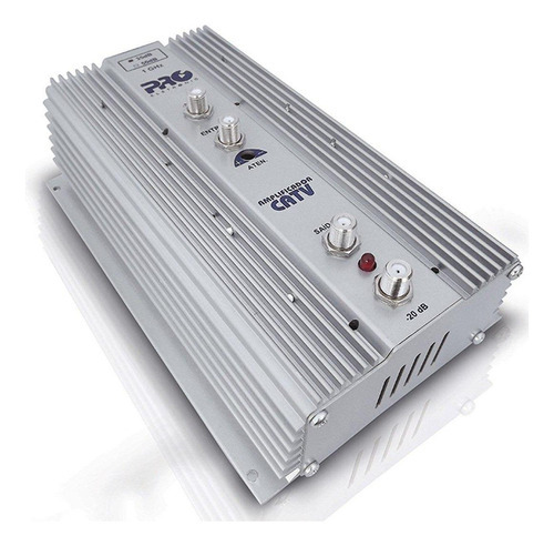 Amplificador De Potência Uhf Vhf Catv 50db Pqap-7500