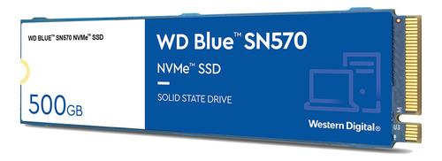 Disco Ssd Wd Blue Sn 570 500gb M2 Nvme