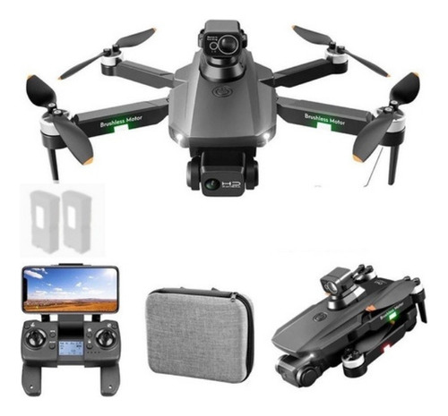 Drone Rg101 Pro 4k 2bat (gimbal 2eixos) Sensor Gps +case Nf