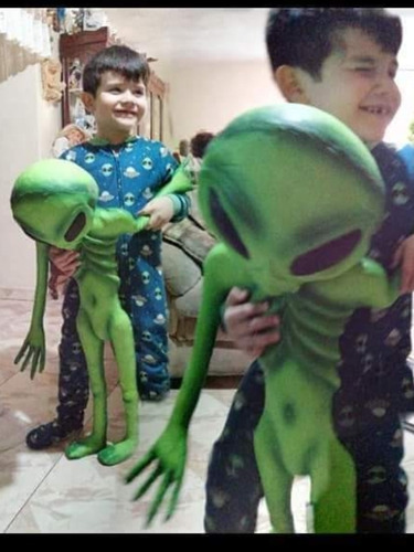Muñeco Roswell - Man Verde Alien Área 51 Ovni Extraterrestre