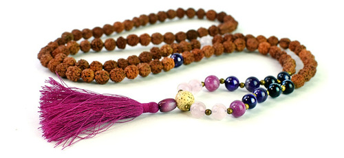 Cudegui Japamala De Rudraksha Amor, Rosario Tibetano 108 Cue