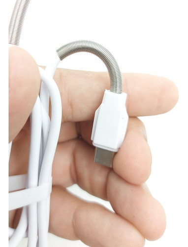 Kit 10 Cabos Usb Tipo C 1 Metro 2.4 A Turbo Atacado