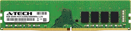 A-tech 4gb Ddr4 2666mhz Dimm Pc4-21300 Udimm Non-ecc 1.2v...