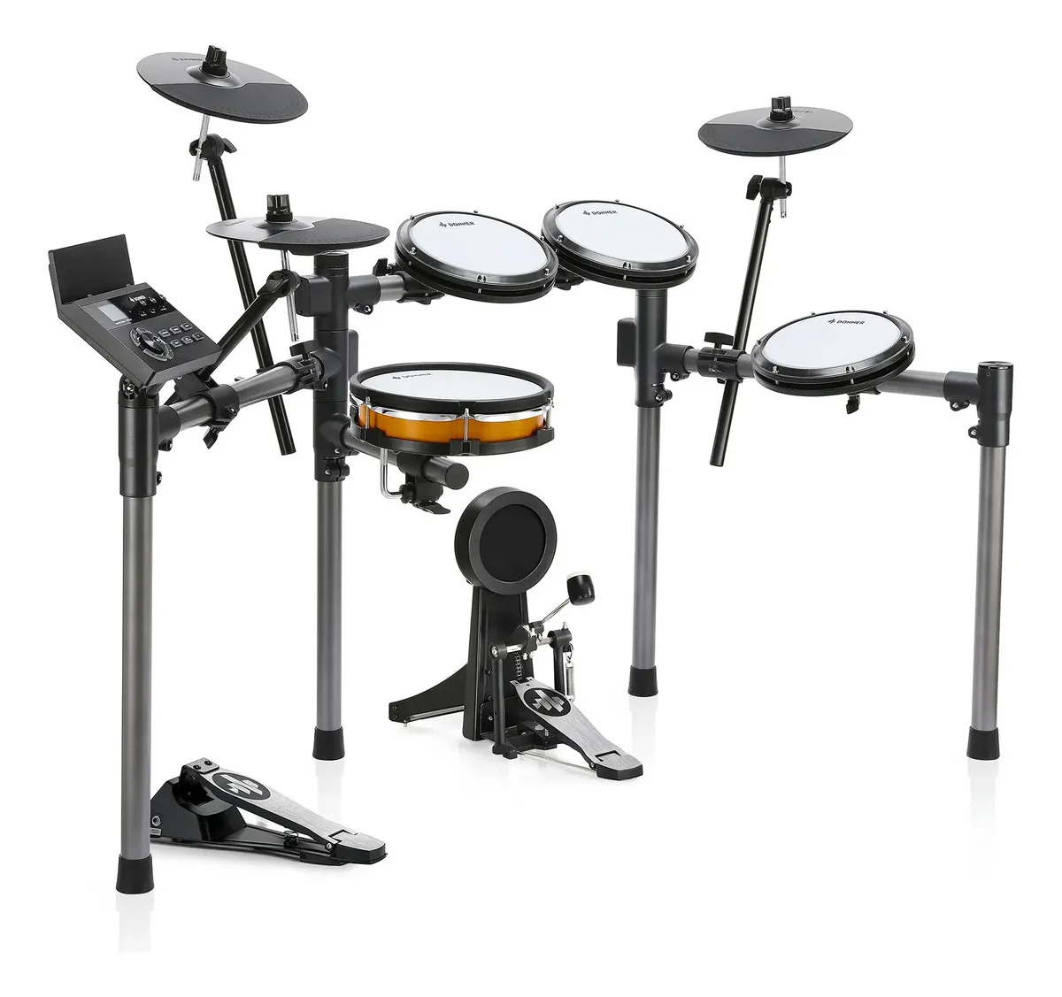 Bateria Eletronica Donner Groovedrum 575 Sons Profissional Preto