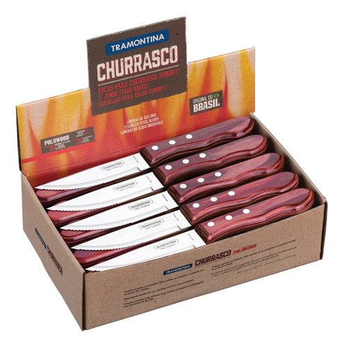 Cuchillo Jumbo Para Asado Por Pieza  Churrasco 