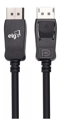 Imagem 2 de 3 de Cabo Displayport 8k 1.4v Uhdtv 2 Metros 240hz ELG