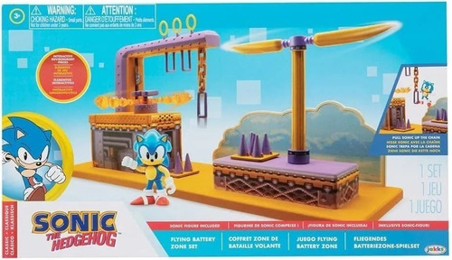 Boneco Sonic The Hedgehodg Flying Battery Zone Playset