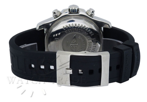 Relógio Breitling Superocean Cronógrafo 44mm Ref A13341 Preto Preto Preto (Usado)