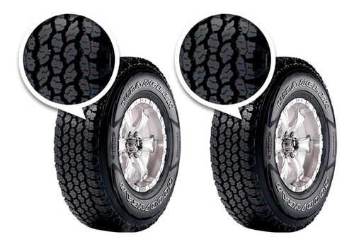 Paquete 2 Llantas  Trailblazer Ltz 2004 4wd 245/65r17 107 T