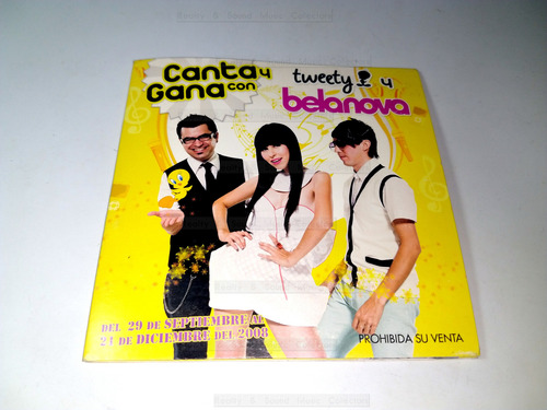 Belanova Oye Tweety Cd Promo Purpura Suite 4 Tracks (Usado)