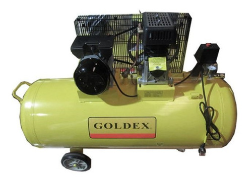 Compresor De Aire Monofasico 3hp 200lts. Goldex