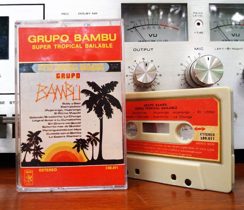 Grupo Bambu - Super Tropical Bailable  Cassette