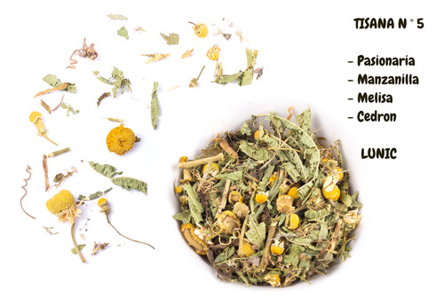 Tisana Relajante (ingredientes Descripción) X 1kg