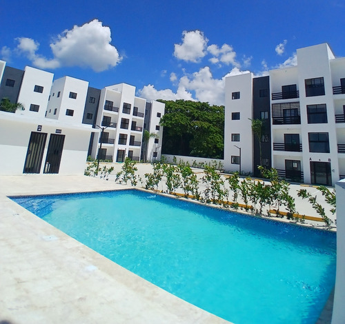 Apartamento Nuevo En Venta 83 Mt2, 3 Habitaciones, Piscina Y Gazebo Pontezuela-santiago (jpa-262)
