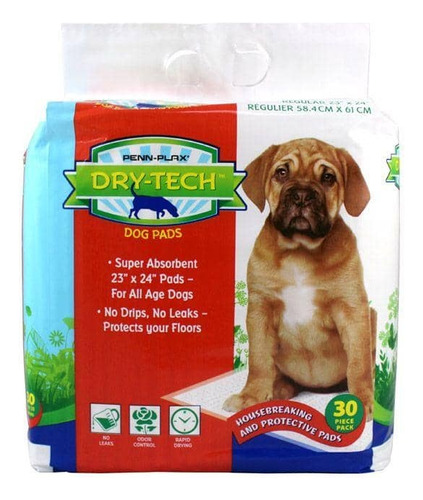 Sabanillas Para Perros Dry Tech 60x60 7 Unidades