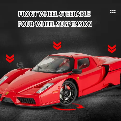 Modelo Colecionável De Liga Ferrari Enzo Escala 1:22