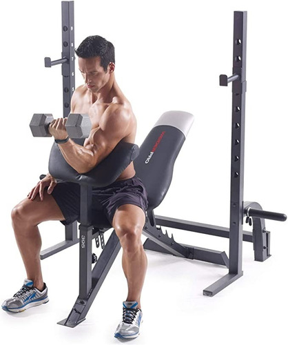 Imagen 6 de 8 de Banco Multigimnasio Olimpico Weider Pro 395 B Multigym