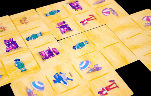 Dia De Playa Juego Compacto De Cartas Pulga Escapista