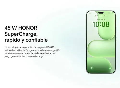 Celular HONOR 600e 8GB RAM 256GB ROM Dual Sim MediaTek Dimensity 7100 Elite Velvet Grey | Cuotas sin interés