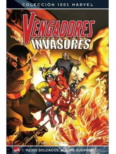 Comic Marvel: Vengadores / Invasores Nº 1: Viejos Soldados