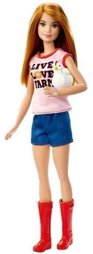 Profesiones de granjera de Barbie - Mattel