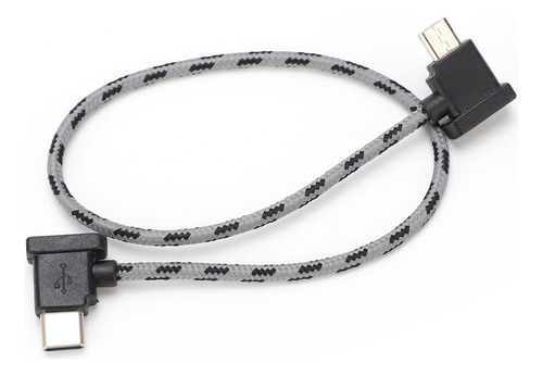 Cable De Datos Tipo C A Micro Usb En Ángulo Recto Para Dji M