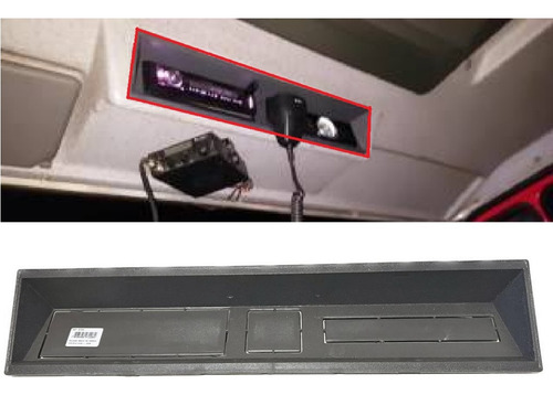 Moldura Rádio Mb 709/710/1214/1218/1414/1618/1714 Marron Cor Marrom