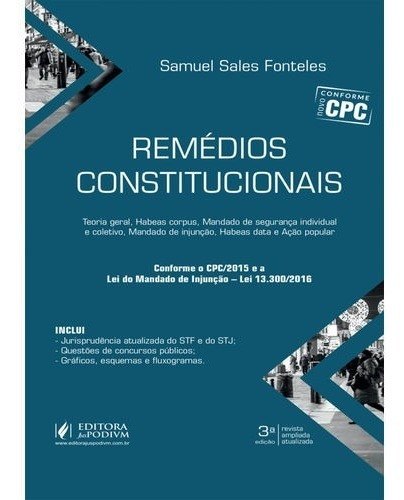 Remedios Constitucionais 3ª Edição (2017)
