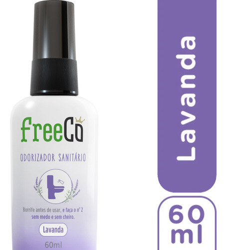Freecô Lavanda 60ml - Bloqueador De Odores Sanitários