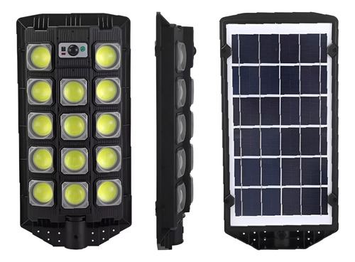 Pack X2 Foco Led Solar Con Sensor Movimiento Y Control 600w