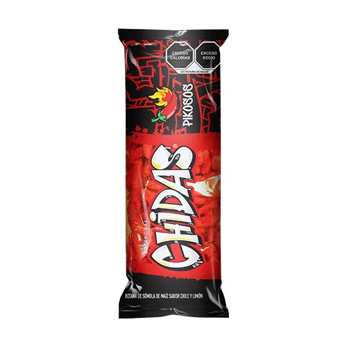 Botanas Chidas Chetos Pikosos 95g Tubo Fritura Chile Y Limon