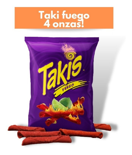 Taki Fuego Limon - 4 Onzas