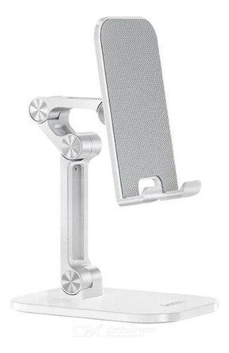 Soporte Doble Articulacion P/ Celular Tablet - Plegable Mesa